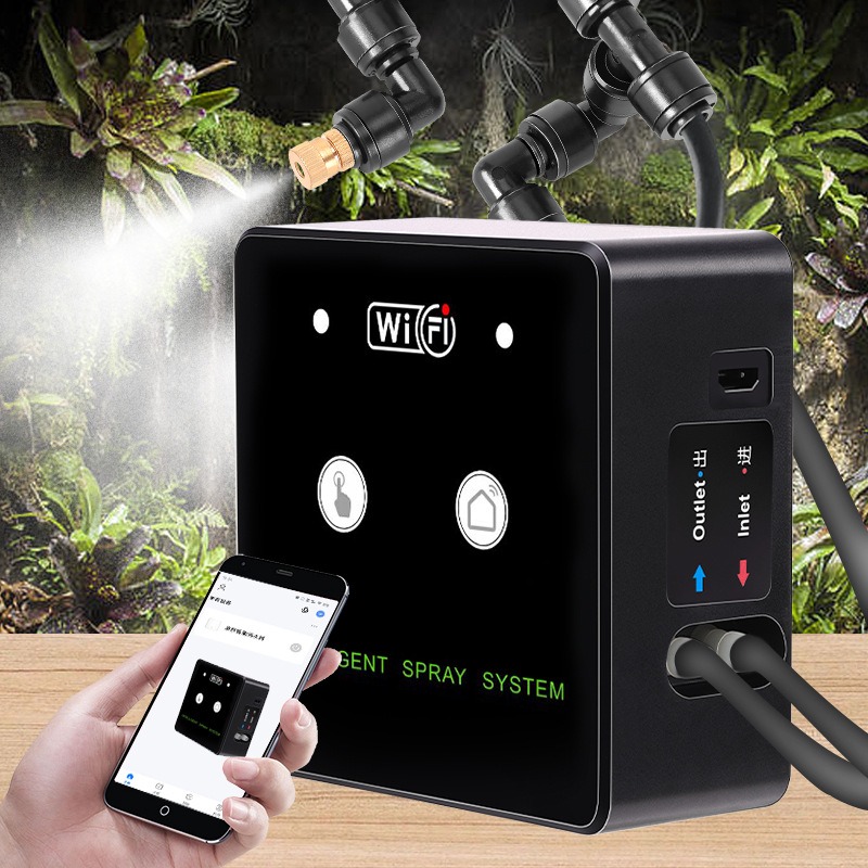 Rainforest Sprayer WiFi Contro - đánh giá và giá Smart Garden System