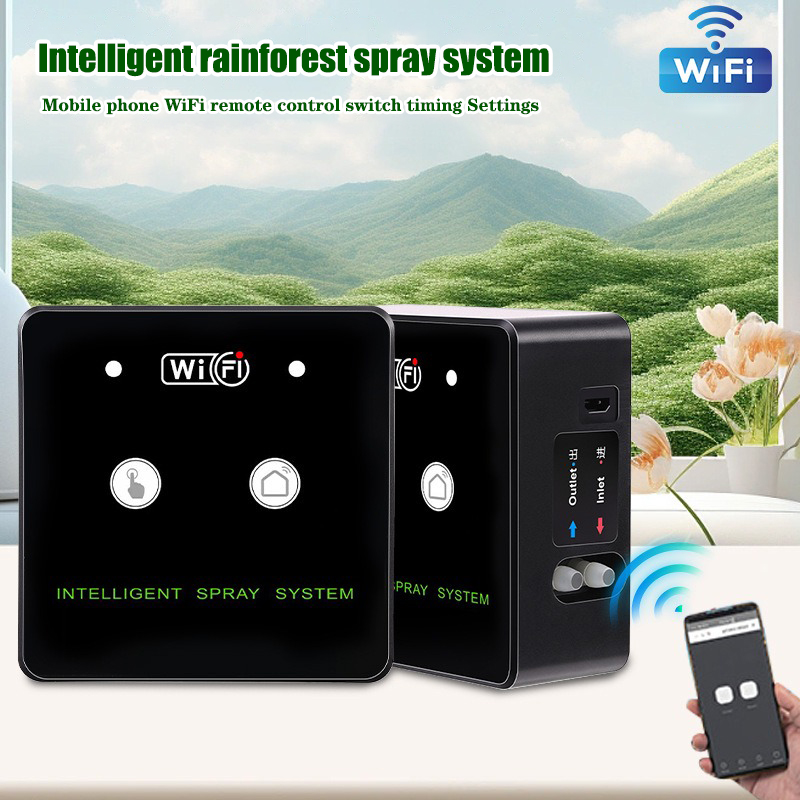 Rainforest Sprayer WiFi Contro - đánh giá và giá Smart Garden System