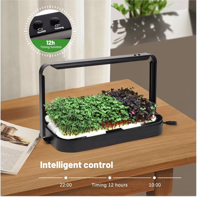 Microgreens Self Watering Hydr - đánh giá và giá Indoor Garden Kit