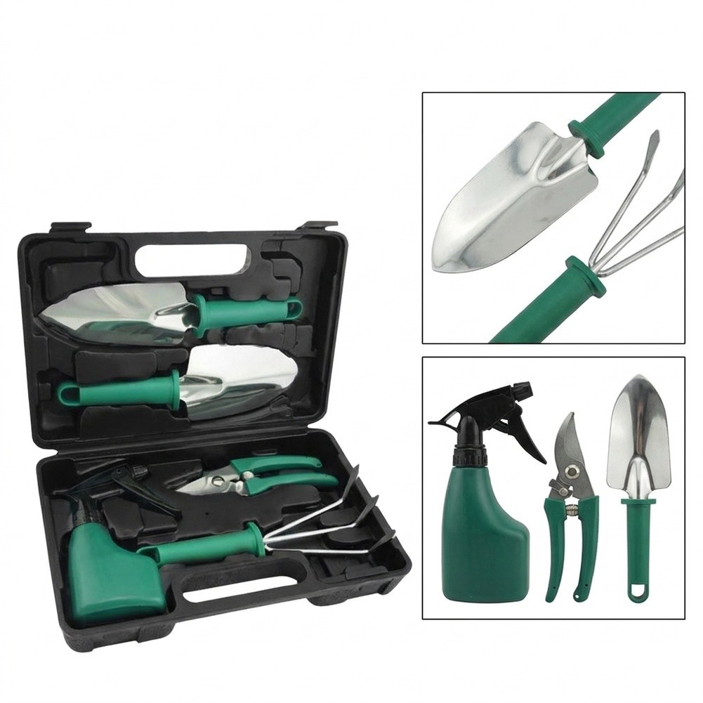 5 Piece Stainless Steel Garden - đánh giá và giá Indoor Garden Kit