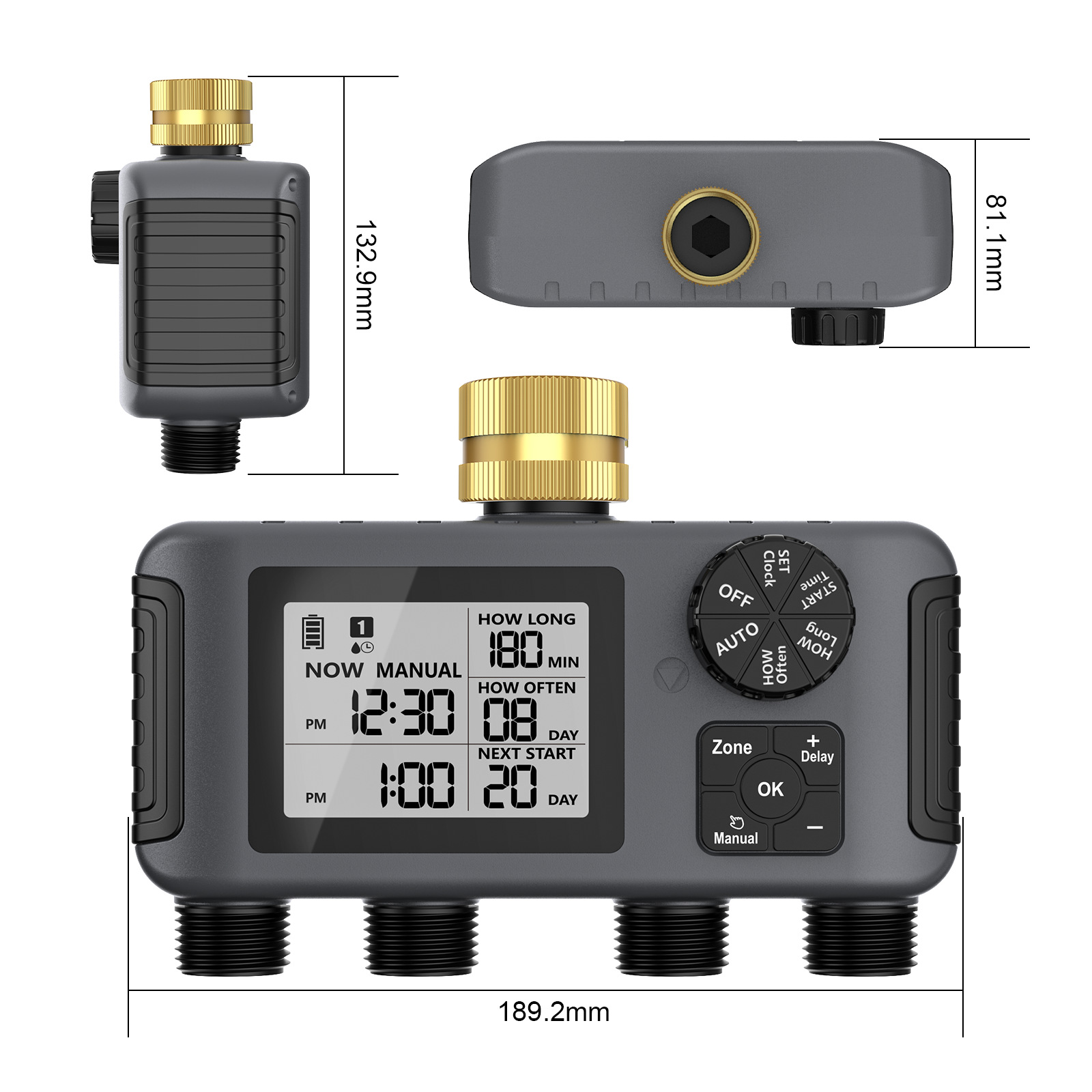 New outdoor intelligent sub-co - đánh giá và giá Automatic Watering