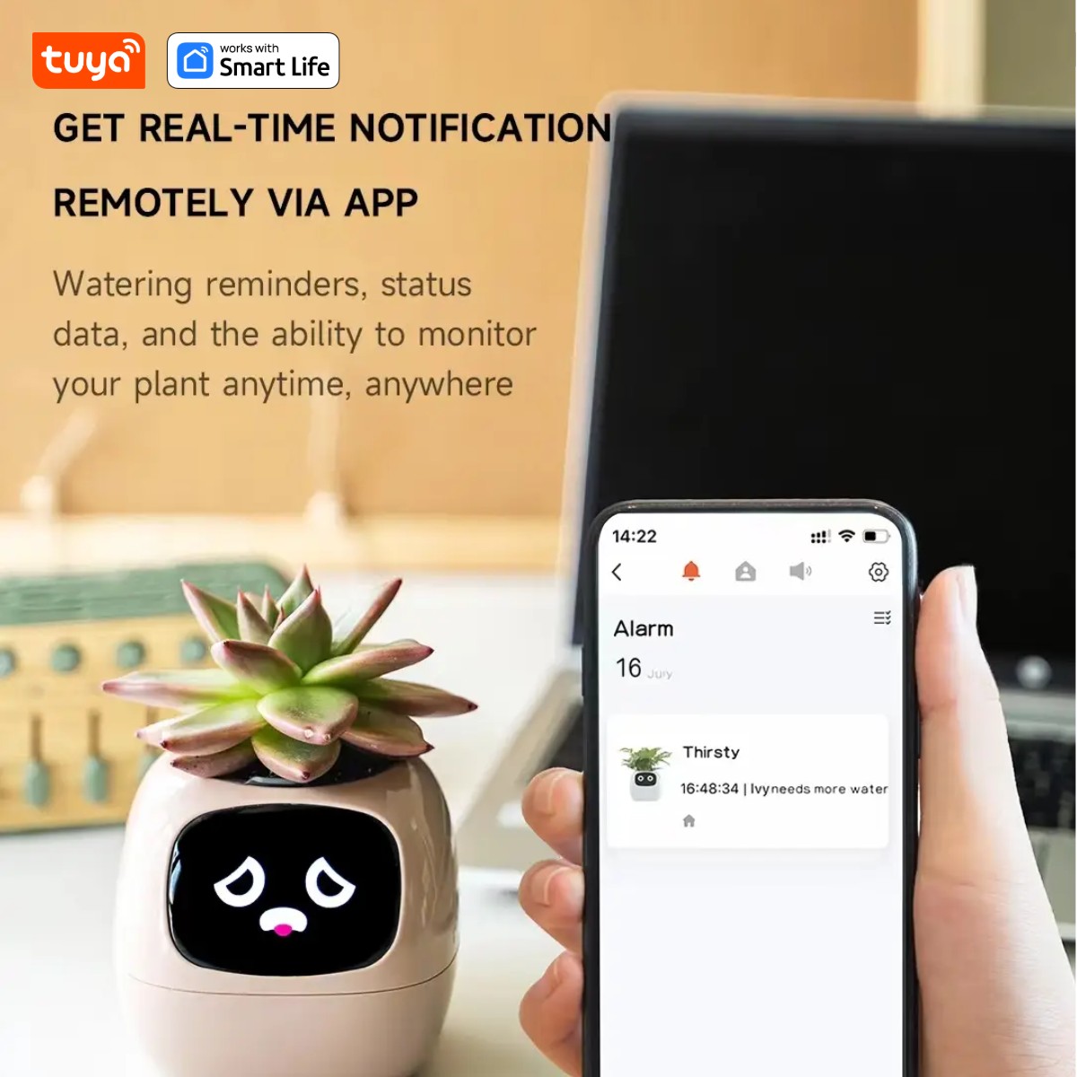pink Tuya Ivy Smart Planter,En - đánh giá và giá Smart Pot