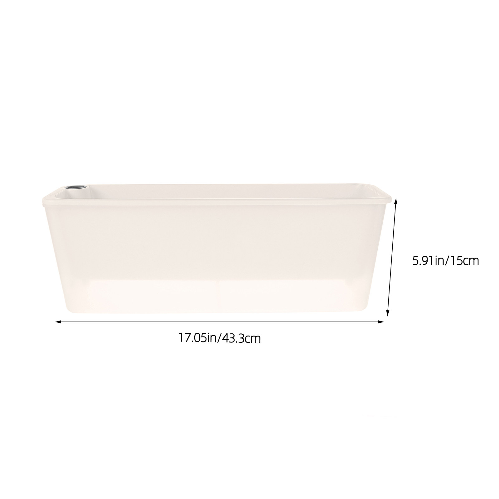Rectangle Self Watering Narrow - đánh giá và giá Self Watering Planter