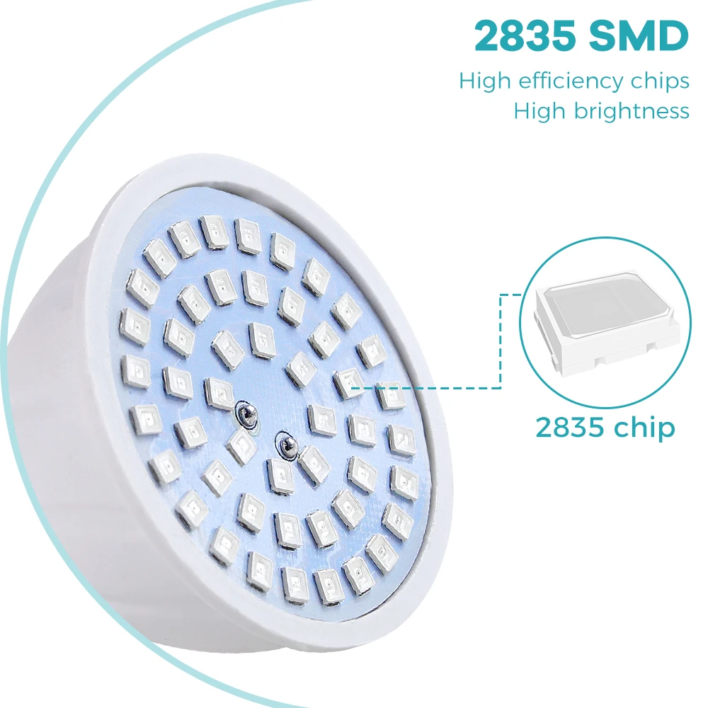 Grow Light E27 Full Spectrum L - đánh giá và giá Plant Grow Light Full Spectrum